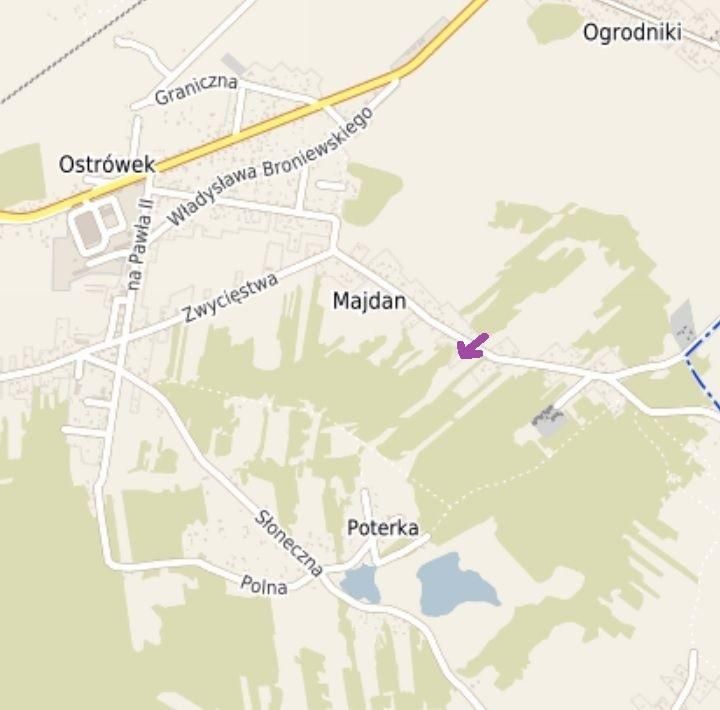 Działka rolno-budowlana Majdan