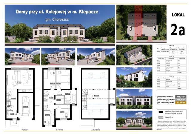 dom szeregowy, 5 pokoi Klepacze, ul. Kolejowa. Zdjęcie 3