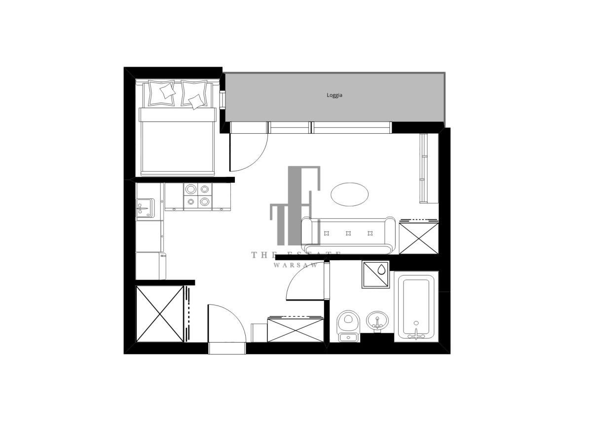 Mieszkanie 1-pokojowe Warszawa Praga-Północ, ul. Wołomińska. Zdjęcie 9