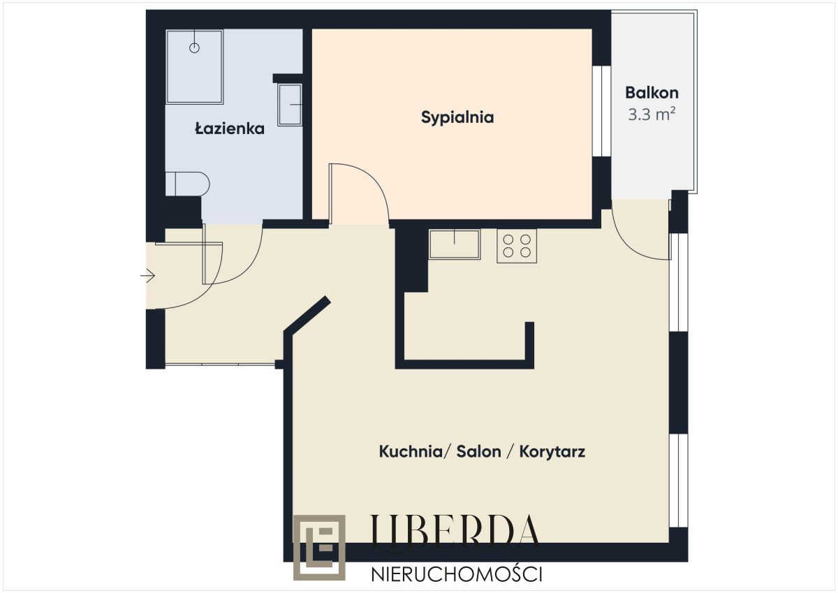 Mieszkanie 2-pokojowe Lublin Dziesiąta, ul. Ksawerego Dunikowskiego. Zdjęcie 15