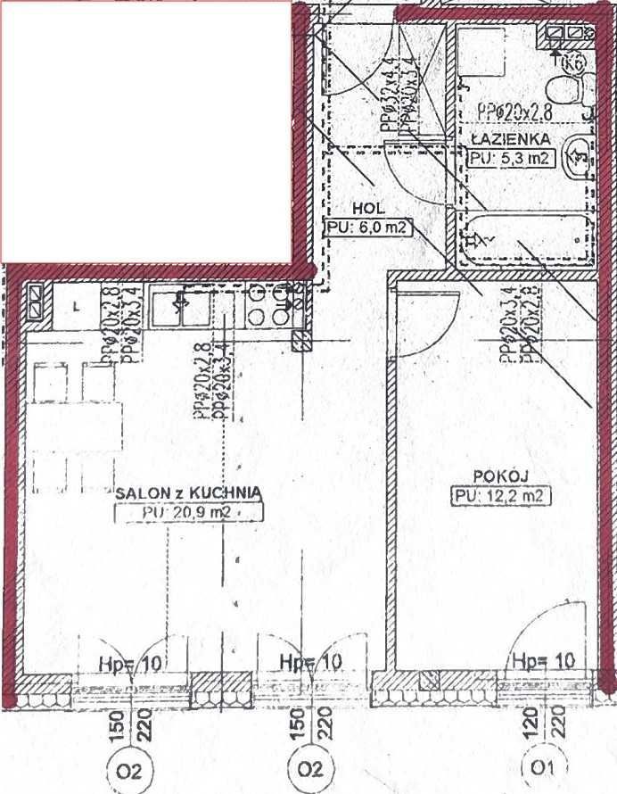 Mieszkanie 2-pokojowe Ustrzyki Dolne, rynek Rynek. Zdjęcie 5