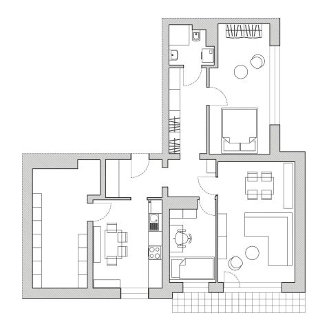 Mieszkanie 3-pokojowe Będzin Gzichów, ul. Basztowa. Zdjęcie 22