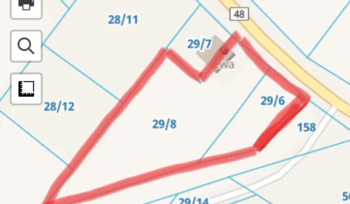 Działka rolno-budowlana Miejska Dąbrowa
