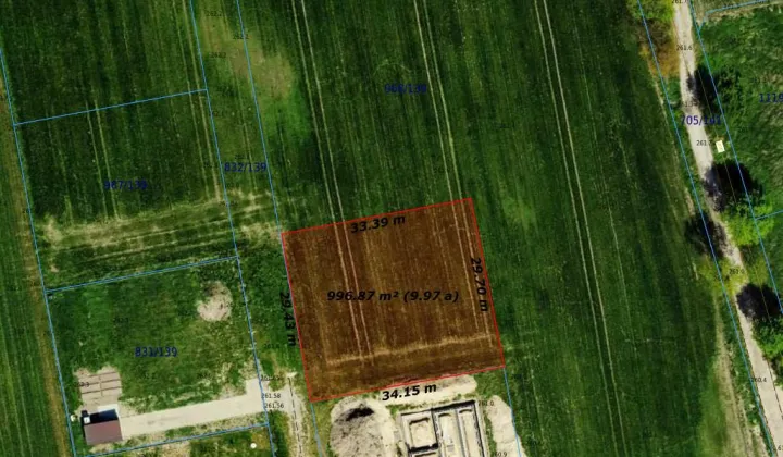 Działka budowlana Pszczyna Stara Wieś, ul. Sadowa