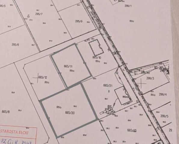 Działka budowlana Nowa Wieś Ełcka. Zdjęcie 1