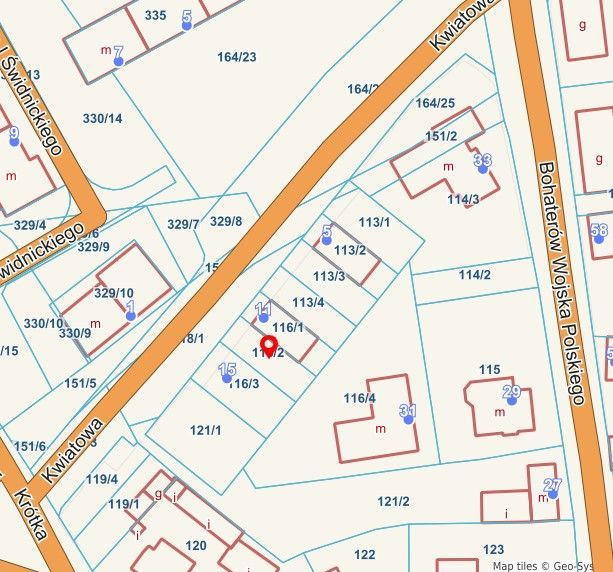 Działka inwestycyjna Chocianów, ul. Kwiatowa. Zdjęcie 3