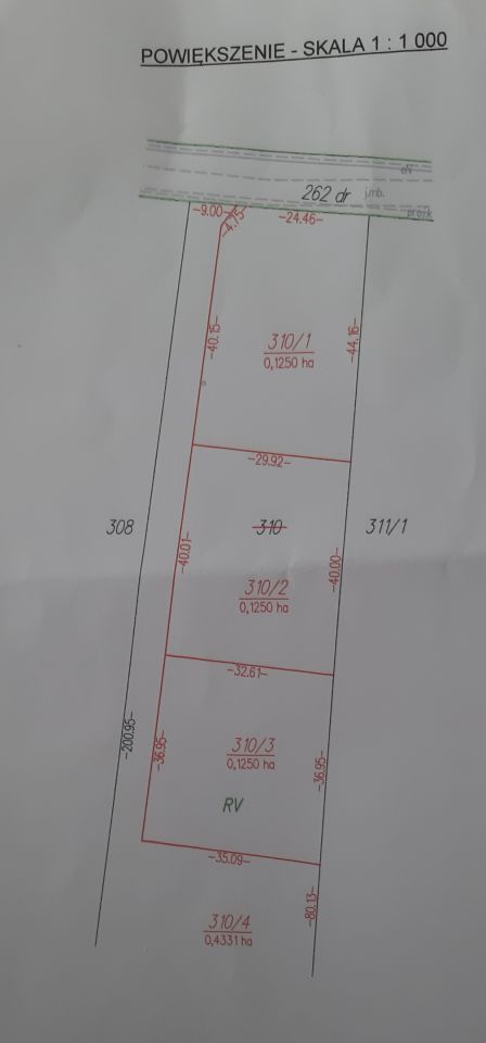 Działka budowlana Olszyc-Folwark. Zdjęcie 9