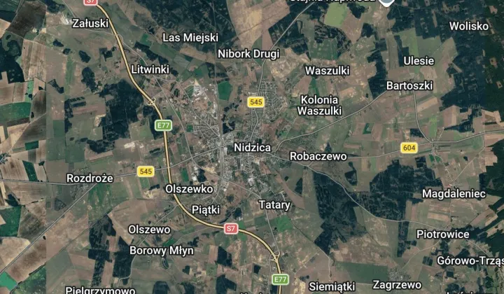 Działka rod Nidzica