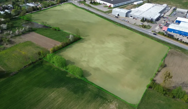 Działka inwestycyjna Wawrzyny