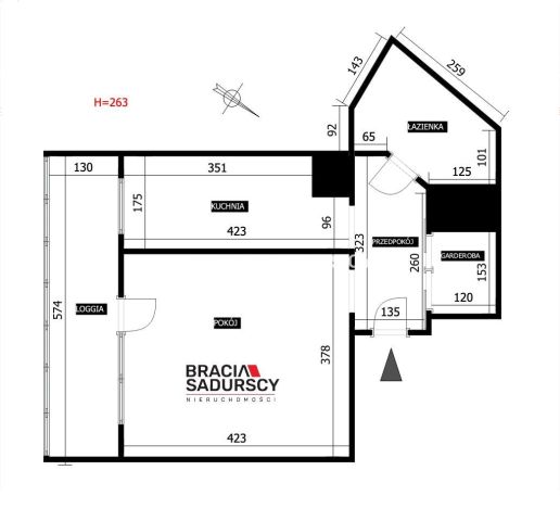 Mieszkanie 1-pokojowe Kraków Mistrzejowice, os. Piastów. Zdjęcie 28