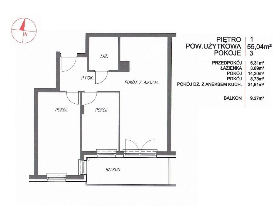 Mieszkanie 3-pokojowe Warszawa Białołęka, ul. Daniszewska. Zdjęcie 12