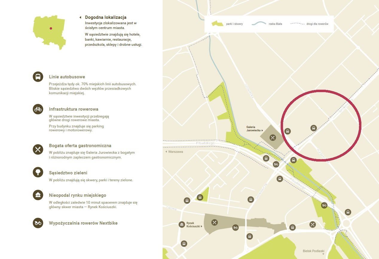 Lokal Białystok Centrum, ul. Jurowiecka. Zdjęcie 2