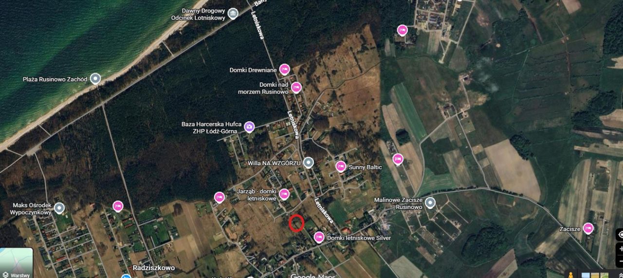 Działka inwestycyjna Rusinowo, ul. Grabowa. Zdjęcie 4