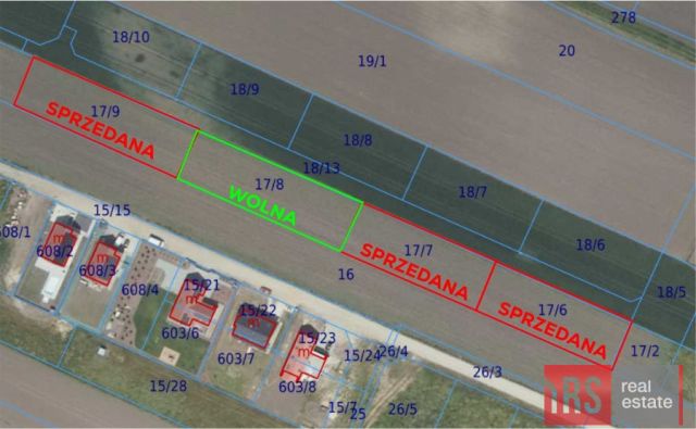 Działka inwestycyjna Kobierzyce, ul. Konwaliowa. Zdjęcie 1