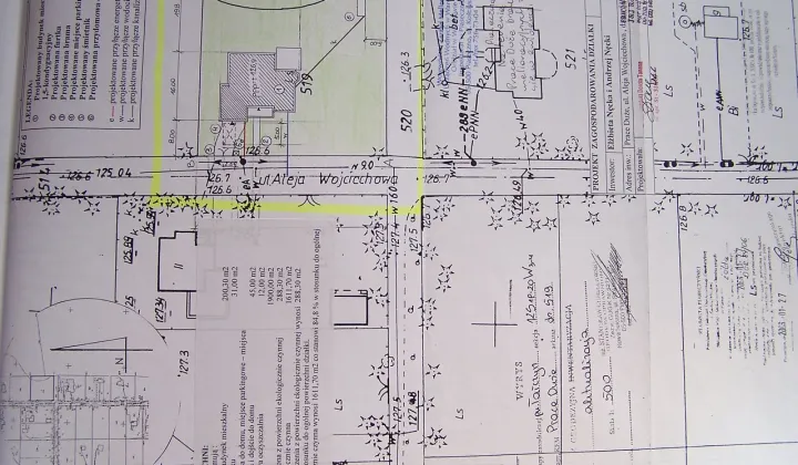 Działka leśna Prace Duże, ul. Aleja Wojciechowa