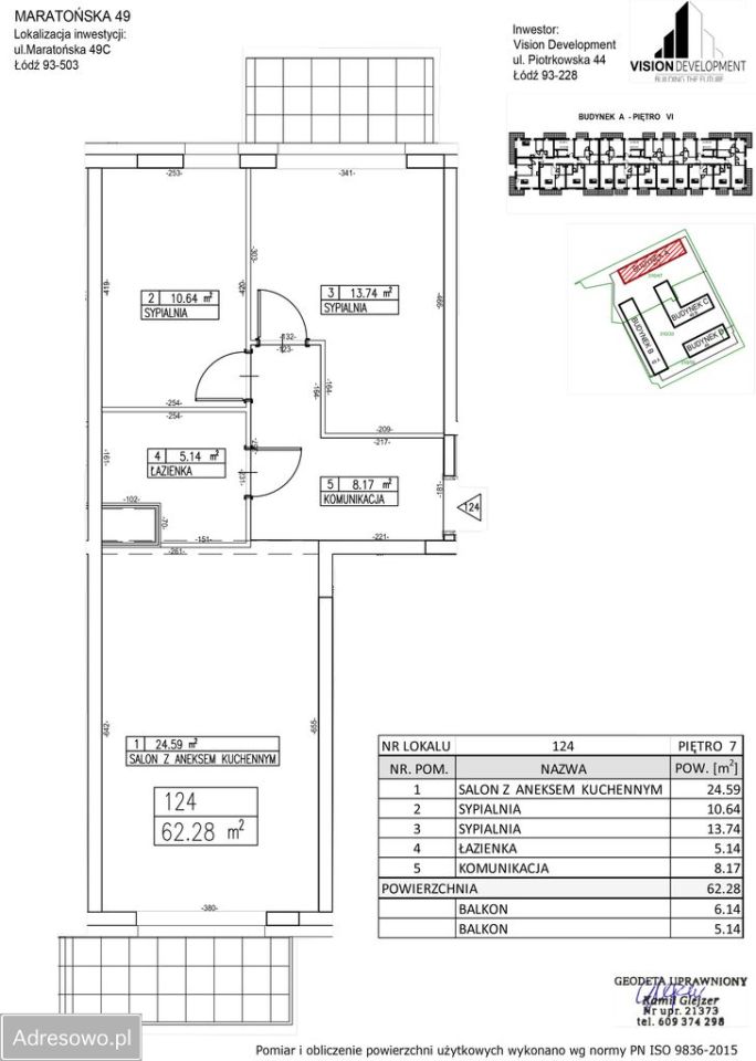 Mieszkanie 7-pokojowe Łódź Polesie, ul. Maratońska. Zdjęcie 14