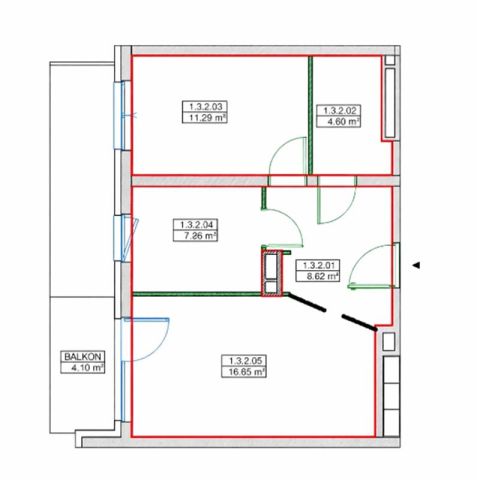 Mieszkanie 2-pokojowe Wrocław Swojczyce, ul. Jamesa Cooka. Zdjęcie 8