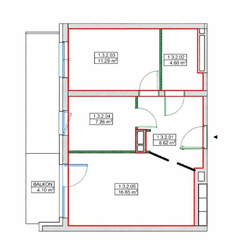 Mieszkanie 2-pokojowe Wrocław Swojczyce, ul. Jamesa Cooka. Zdjęcie 8
