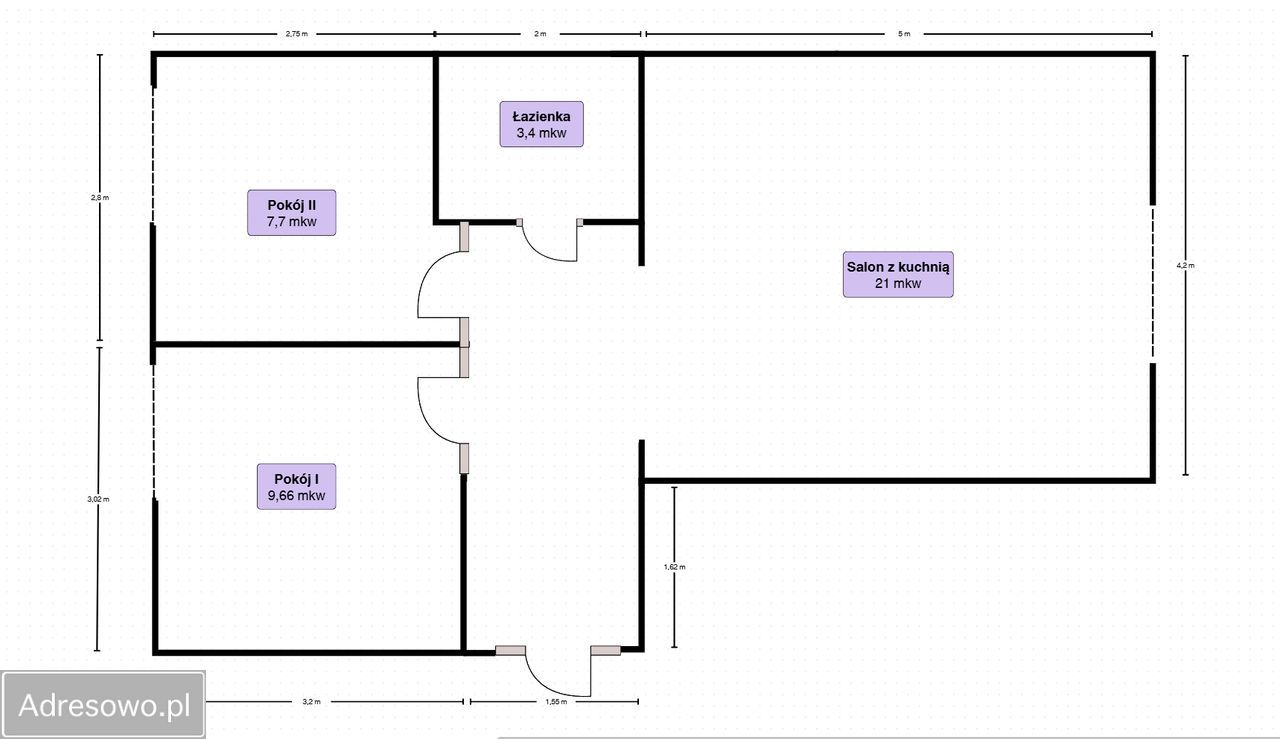 Mieszkanie 3-pokojowe Bydgoszcz Kapuściska, ul. Aleje Prezydenta Lecha Kaczyńskiego. Zdjęcie 16
