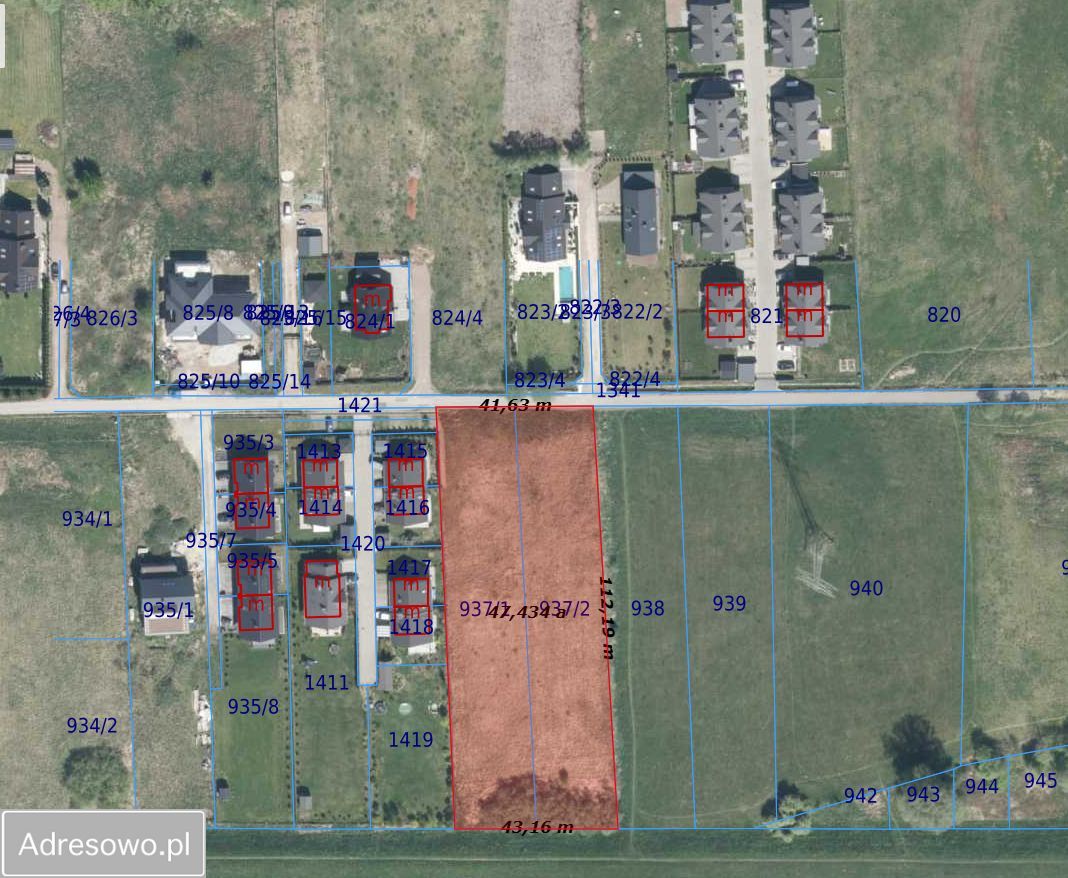 Działka rolno-budowlana Kryspinów. Zdjęcie 1