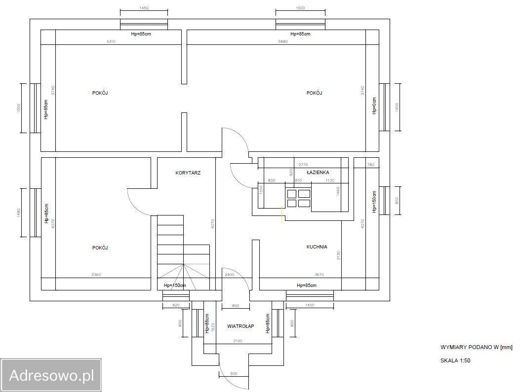 dom wolnostojący, 3 pokoje Żabin. Zdjęcie 19