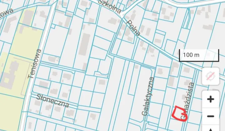 Działka budowlana Radwanice, ul. Gwiaździsta