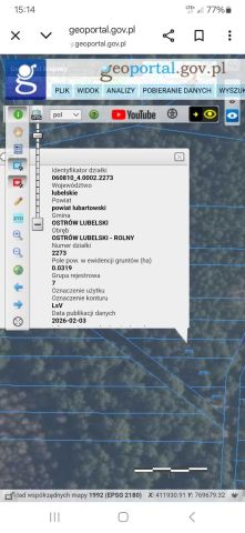 Działka leśna Rudka Starościańska. Zdjęcie 1