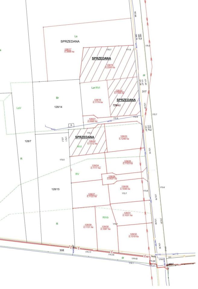 Działka budowlana Baciki Bliższe. Zdjęcie 2