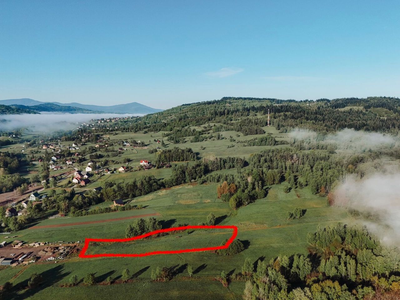 Działka budowlana Kurów. Zdjęcie 4
