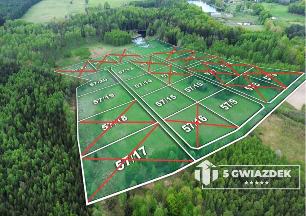 Działka rolna Kusowo. Zdjęcie 3