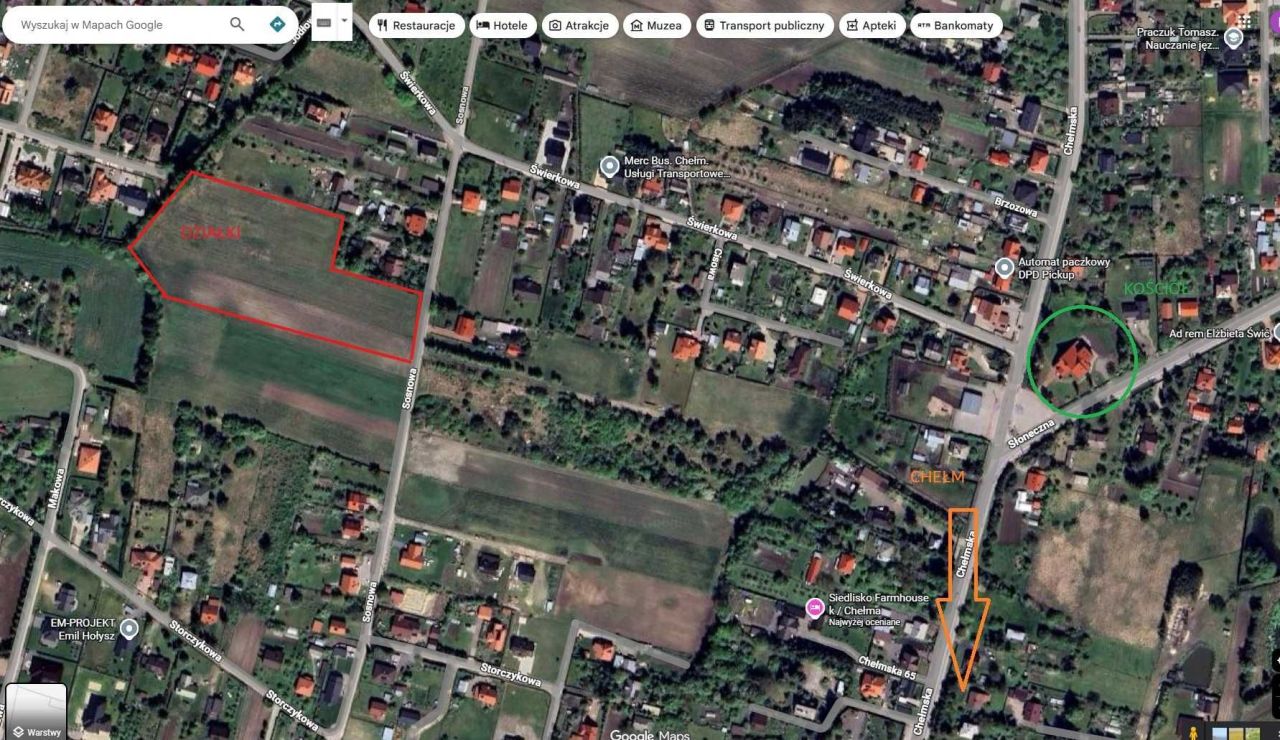 Działka budowlana Okszów, ul. Sosnowa. Zdjęcie 2