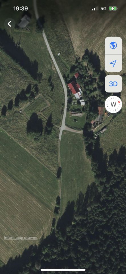 Działka rolno-budowlana Bartnica Wyrębina. Zdjęcie 3