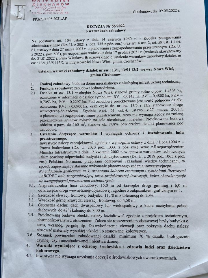 Działka budowlana Nowa Wieś. Zdjęcie 7