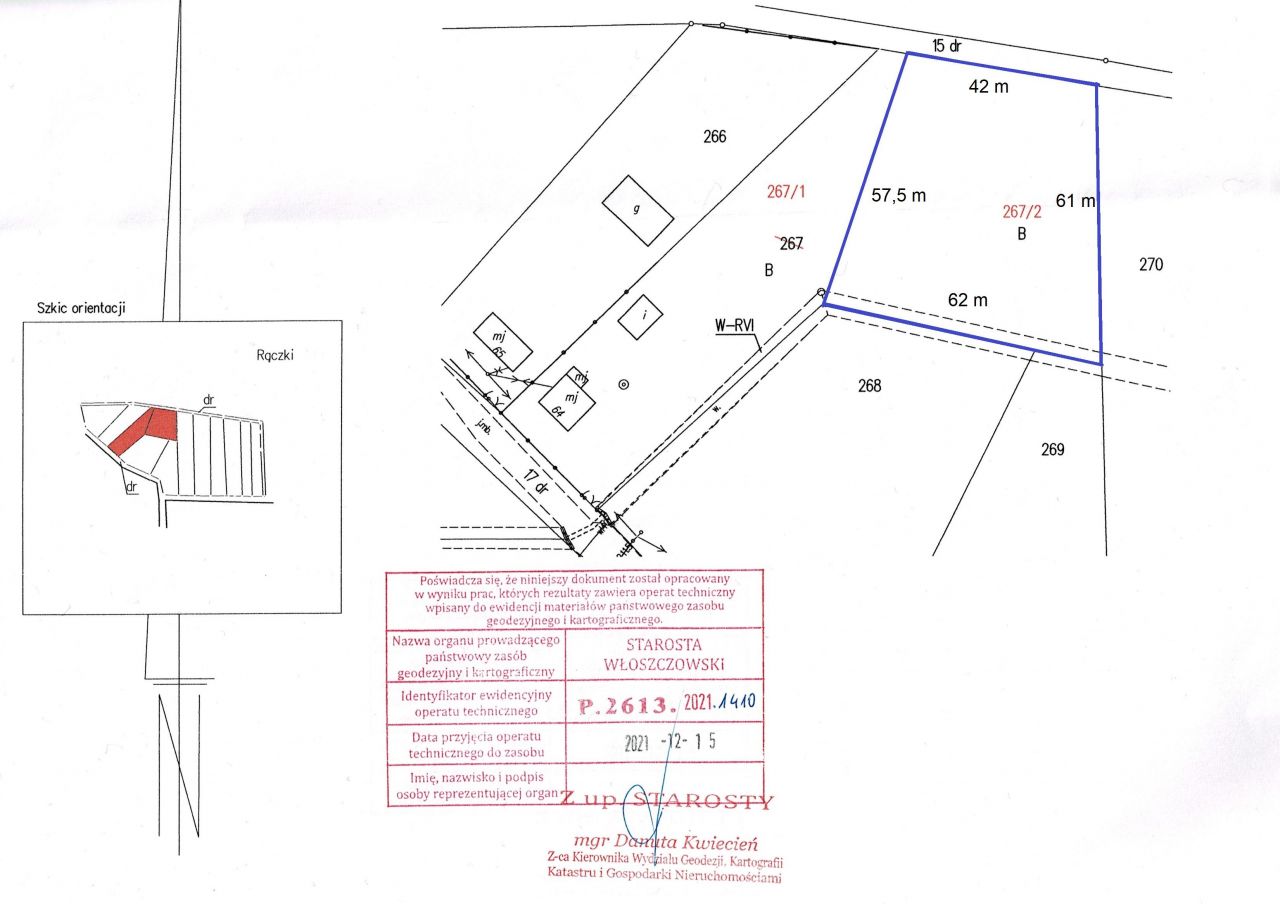Działka budowlana Rączki. Zdjęcie 2