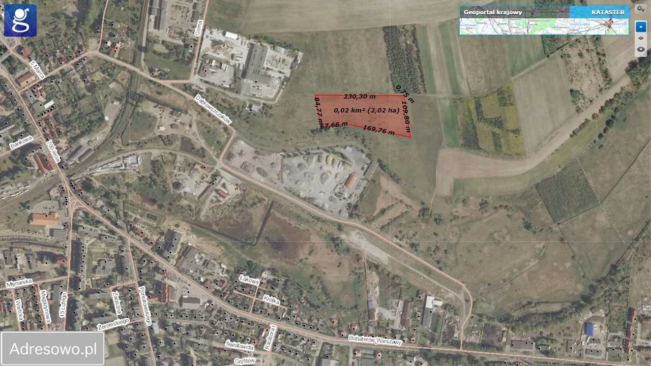 Działka inwestycyjna Nowogard, ul. Rtm. W. Pileckiego. Zdjęcie 2