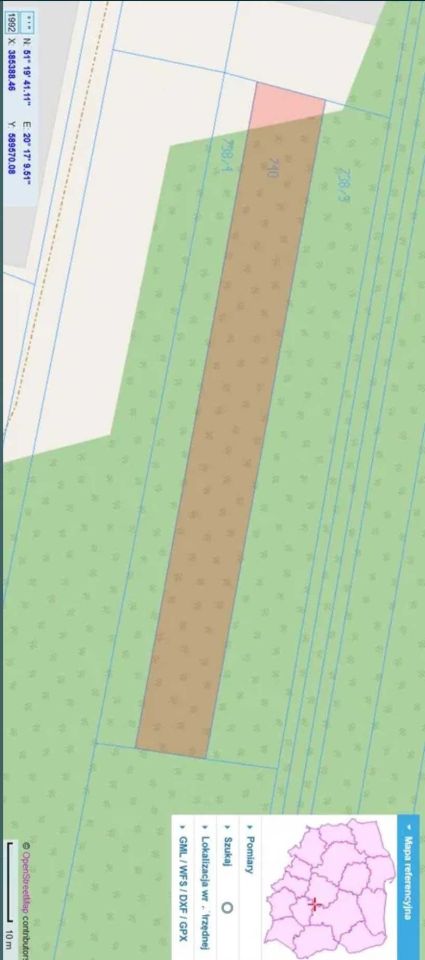 Działka leśna Wąglany. Zdjęcie 2