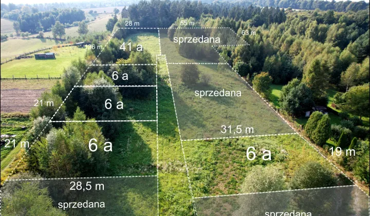 Działka budowlana Domaniewice Psiarskie