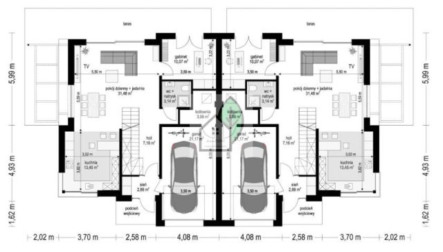 bliźniak, 6 pokoi Stara Wieś. Zdjęcie 12