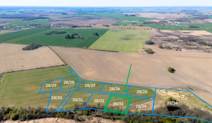 Działka rolno-budowlana Gołębiewo