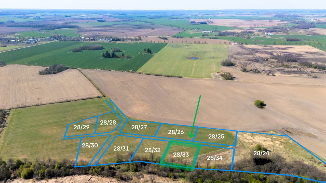 Działka rolno-budowlana Gołębiewo. Zdjęcie 1