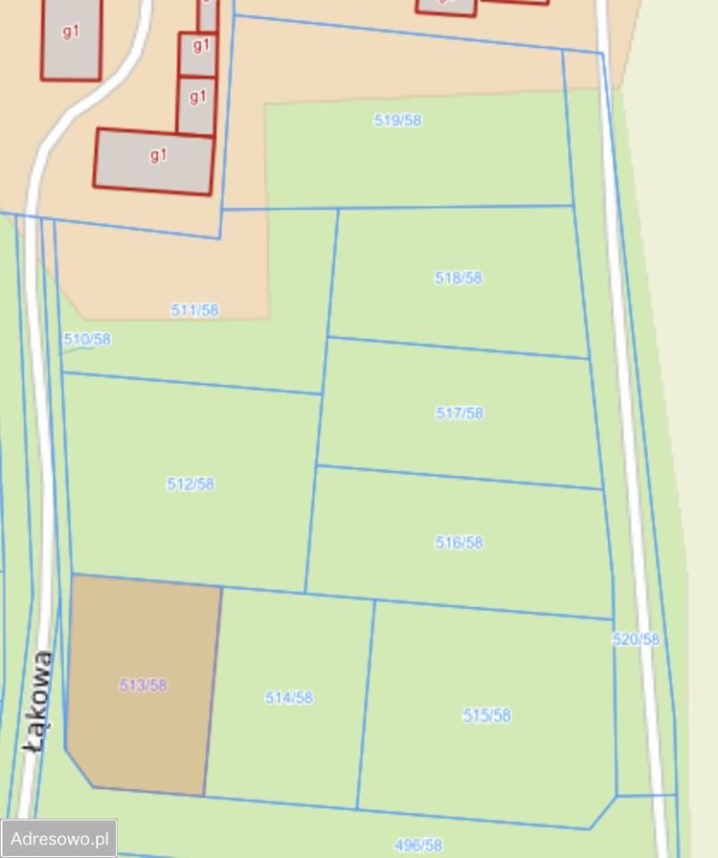 Działka rekreacyjna Panoszów Niwki, ul. Łąkowa. Zdjęcie 7