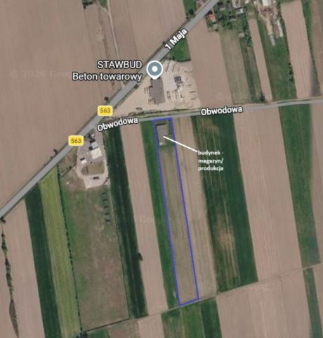 Działka inwestycyjna Zielona, ul. Obwodowa. Zdjęcie 1