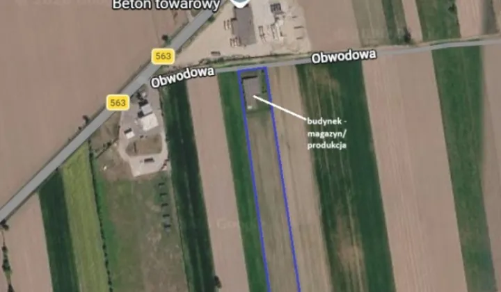 Działka inwestycyjna Zielona, ul. Obwodowa