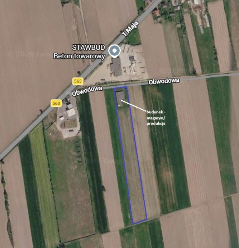 Działka inwestycyjna Zielona, ul. Obwodowa. Zdjęcie 1
