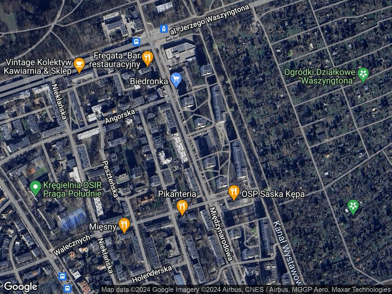 Mieszkanie 2-pokojowe Warszawa Saska Kępa, ul. Międzynarodowa