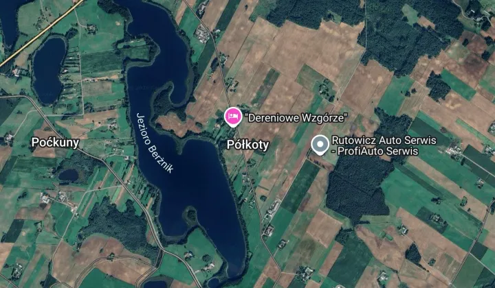 Działka rolna Półkoty