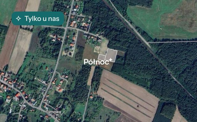 Działka rolno-budowlana Tymowa. Zdjęcie 1