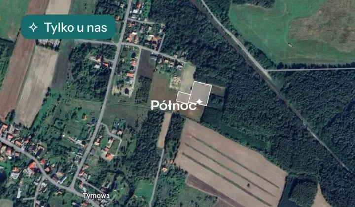 Działka rolno-budowlana Tymowa