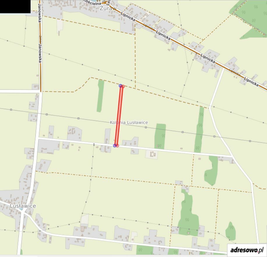 Działka rolno-budowlana Lusławice. Zdjęcie 2