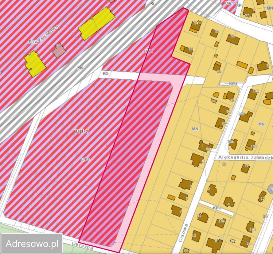 Działka inwestycyjna Długołęka, ul. Okrężna. Zdjęcie 2